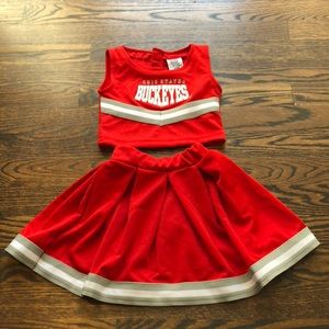 Ohio state cheerleader outfit 12 months